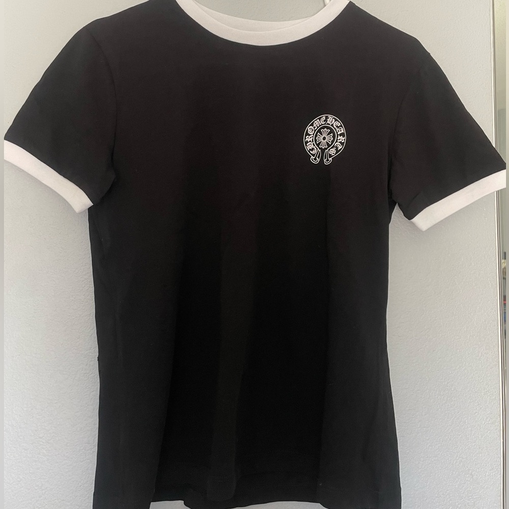 Chrome Hearts Black Baseball Tee